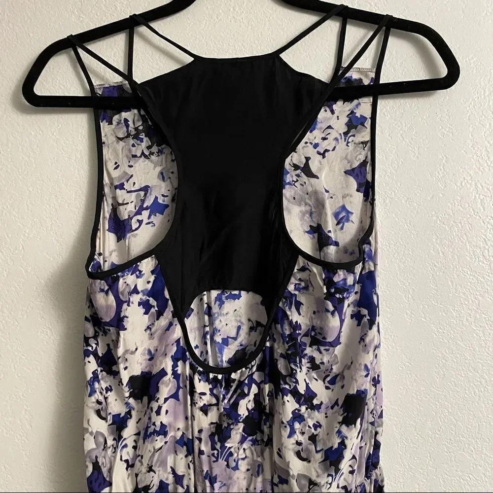 parker floral print slip dress - Picture 9 of 12